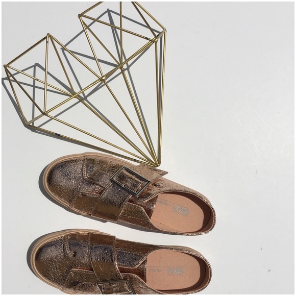 Asos Rose Gold Metallic Shoes - Picture 8 of 8